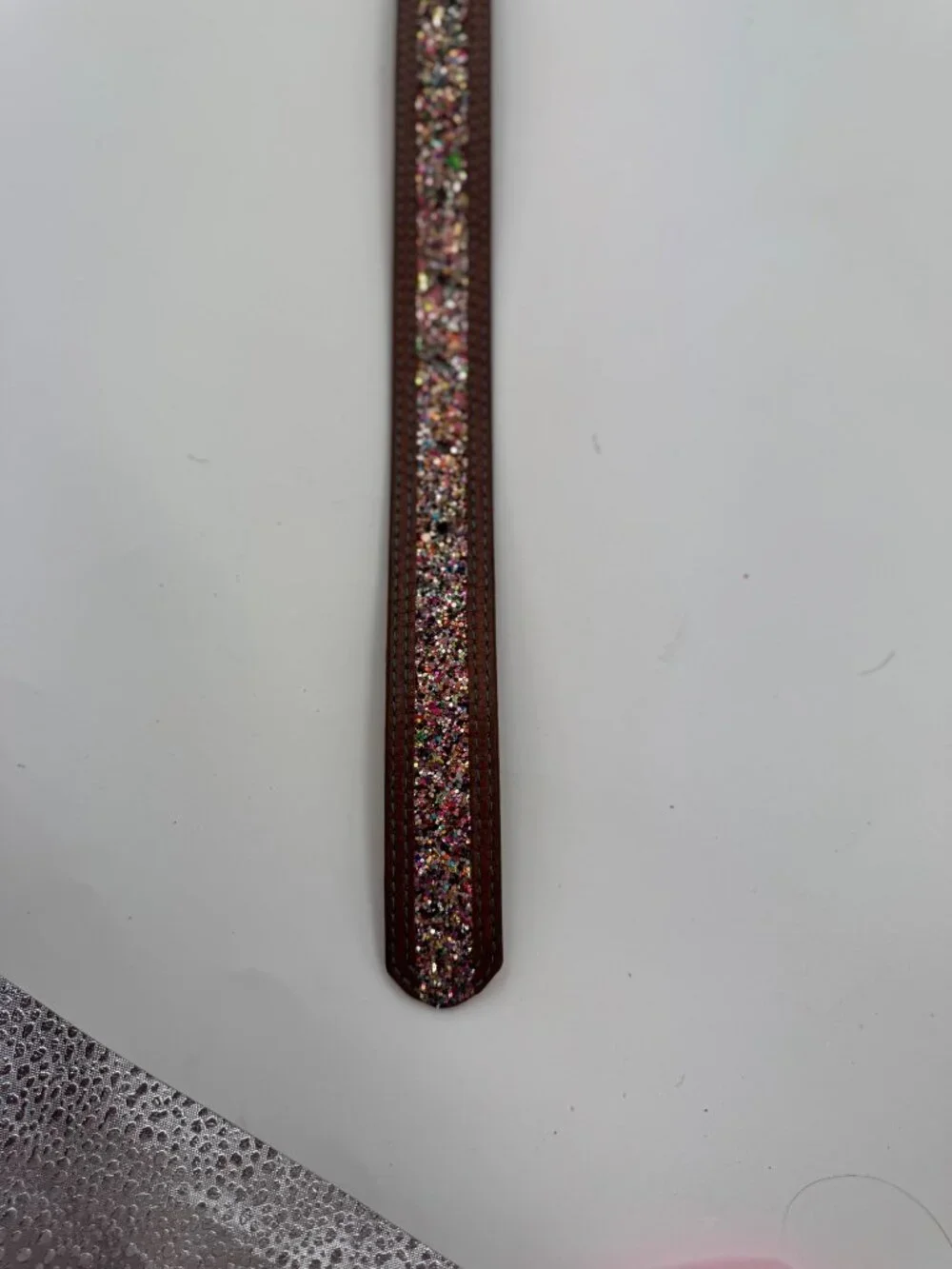 Shyanne Girls Glitter Leather Belt Set Size 20 & 24 Interchangeable Pegasus Buck